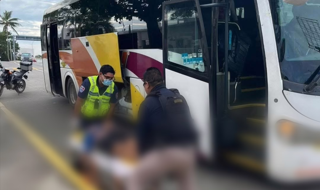 Joven da a luz dentro de un Autobús AU en la ruta La Tinaja–Veracruz