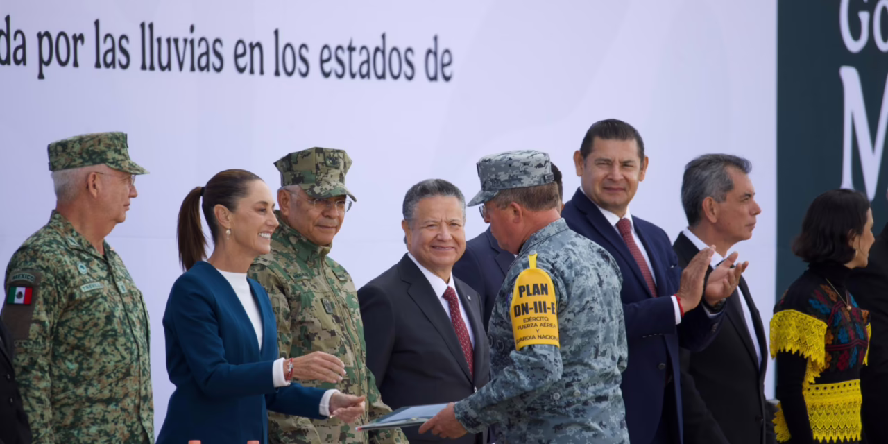 Presidenta Claudia Sheinbaum reconoció al personal que participó en aplicación del Plan DN-III-E y Plan Marina