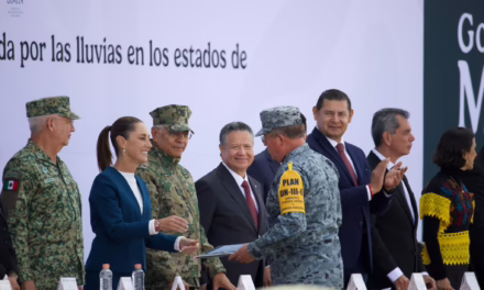 Presidenta Claudia Sheinbaum reconoció al personal que participó en aplicación del Plan DN-III-E y Plan Marina