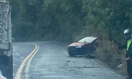 Accidente en la carretera Xalapa-Veracruz