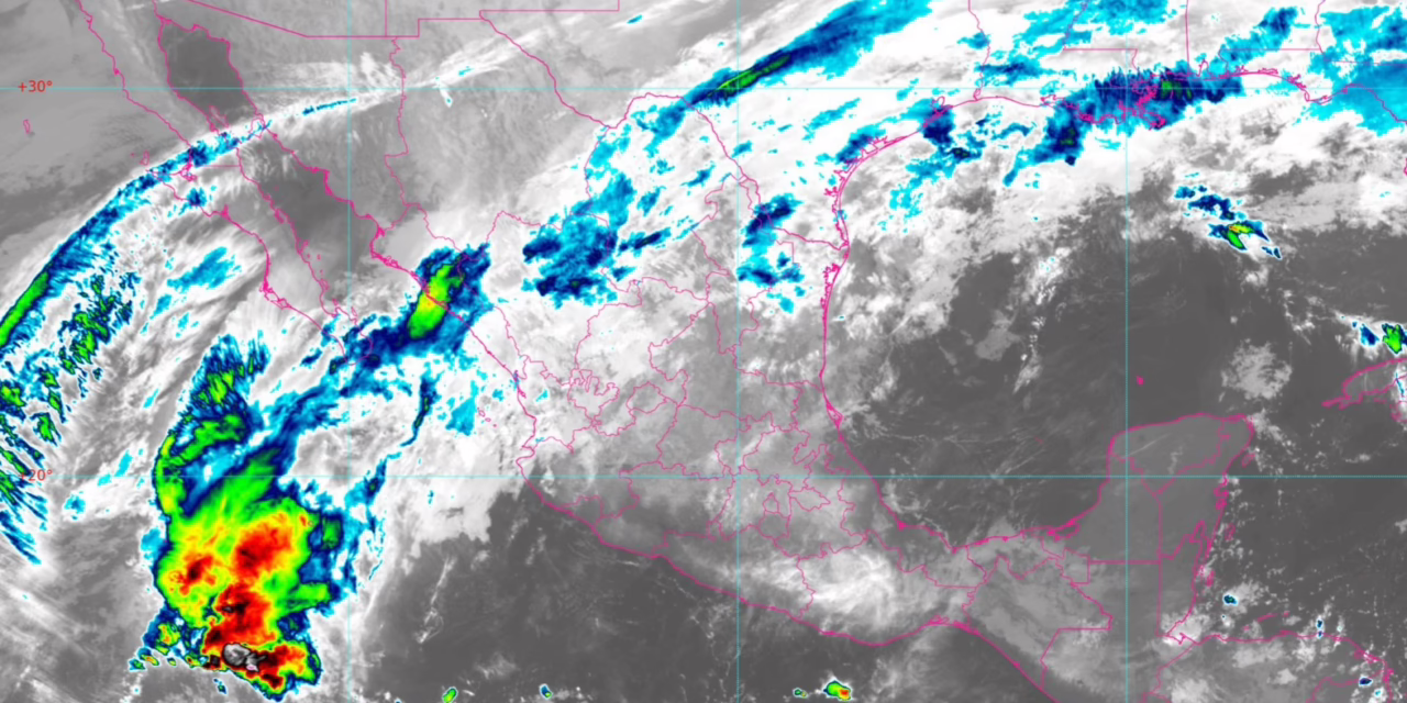 El frente frío núm. 17 recorrerá este lunes el noreste y oriente del país