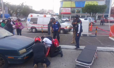 Mujer atropellada a la altura de Plaza Cristal