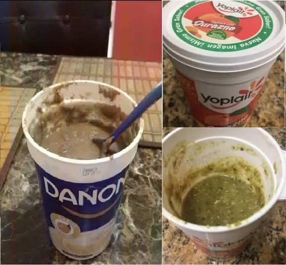 Por esta razón no deberías reutilizar los envases de yogur para guardar comida