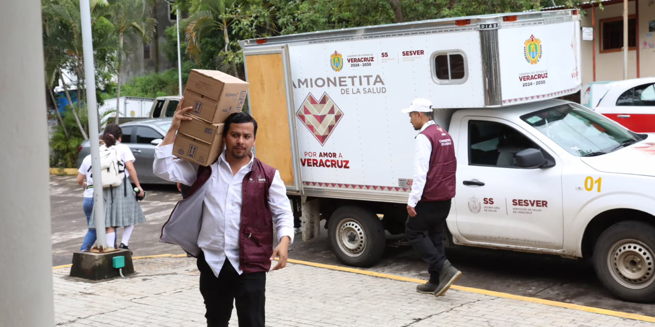 Primer Informe: Rocío Nahle cumple con abasto de medicamentos y amplía la atención médica