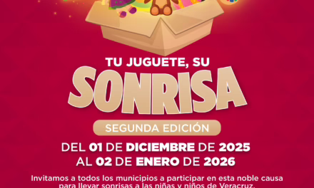 Invita DIF estatal a sumarse a la colecta Tu Juguete, Su Sonrisa; hasta el 02 de enero