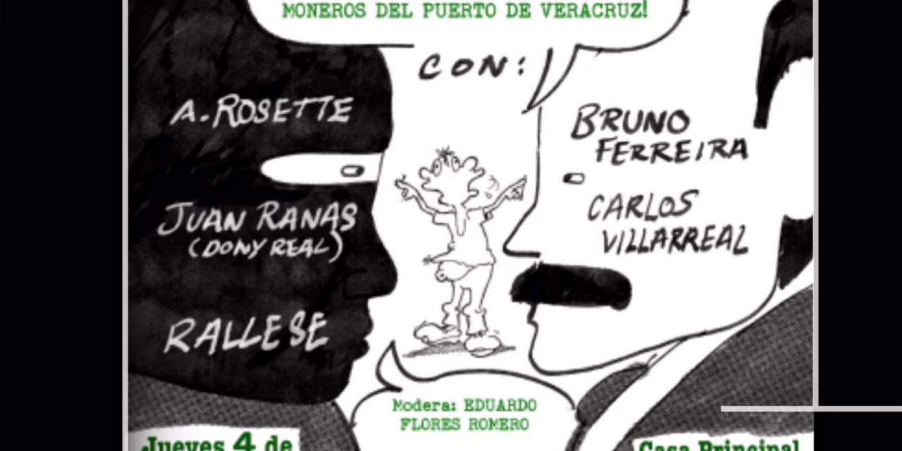 Invita SECVER al Encuentro de Ilustradores, Caricaturistas y Moneros del Puerto de Veracruz en Casa Principal
