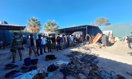 Omar García Harfuch, informó que en Tijuana, BajaCalifornia, fueron detenidas 5 personas vinculadas con grupos delictivos