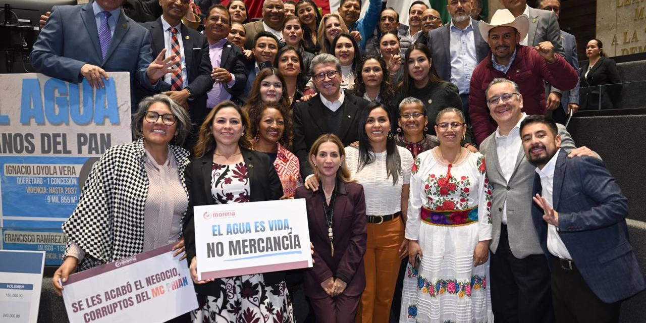 Avalan diputados la nueva Ley de Aguas Nacionales