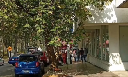 Asalto a cuentahabiente en la  sucursal BBVA en la avenida Xalapa