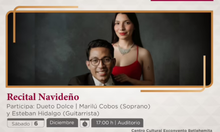 Invita SECVER a disfrutar recitales navideños en el Exconvento Betlehemita