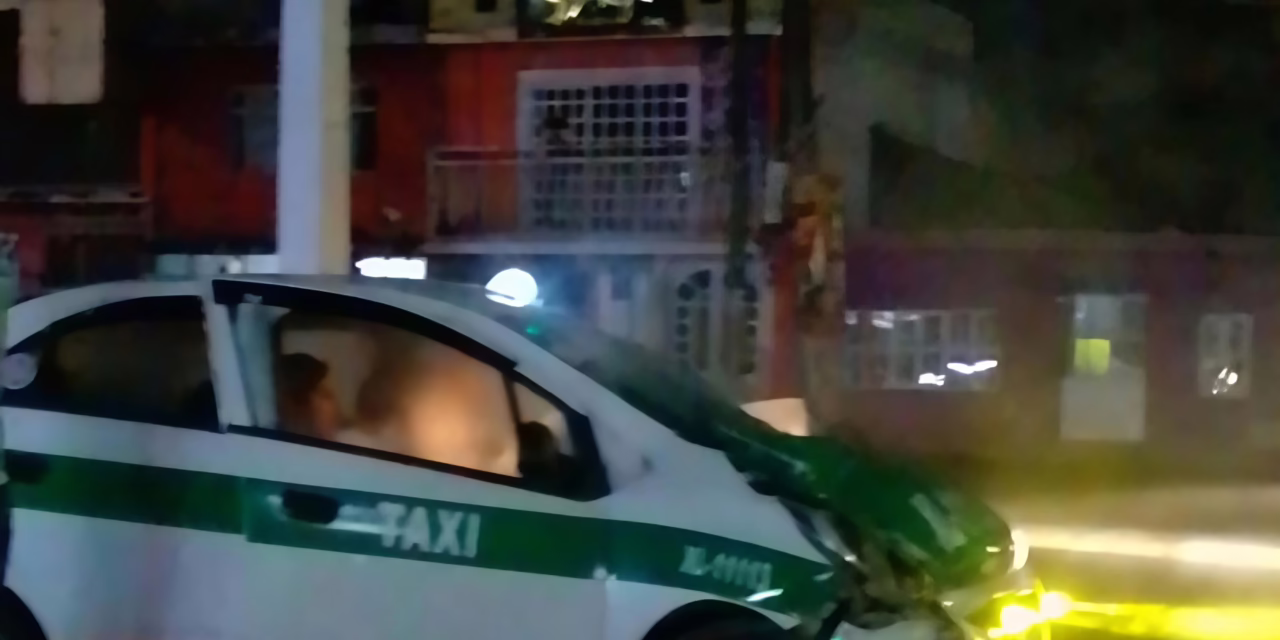 Se registran dos accidentes en Xalapa