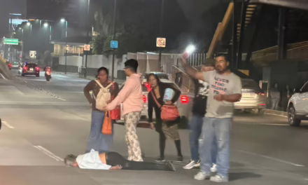 Atropellan a peatón cerca de Plaza Cristal en Xalapa;