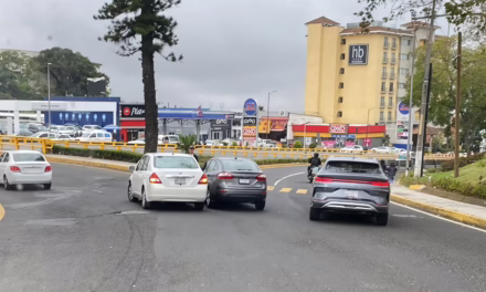 Accidente de tránsito a la altura de La Araucaria
