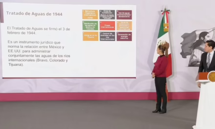 México confía en lograr un buen acuerdo con EU por Tratado de Aguas