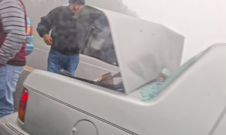 Accidente en la carretera Xalapa-Perote: Choque por la presencia de neblina