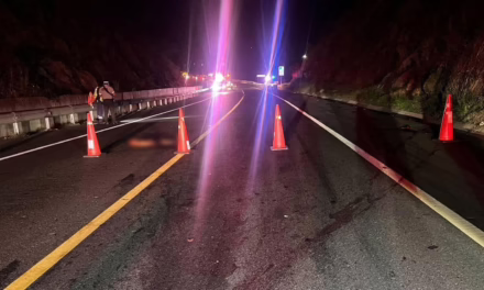 Hombre perdió la vida al ser arrollado por múltiples vehículos pesados sobre la autopista Cardel-Poza Rica.