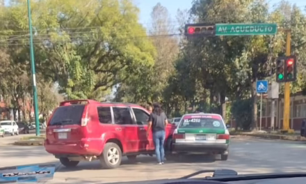 Persona lesionada en accidente de tránsito sobre Ruiz Cortines, Xalapa