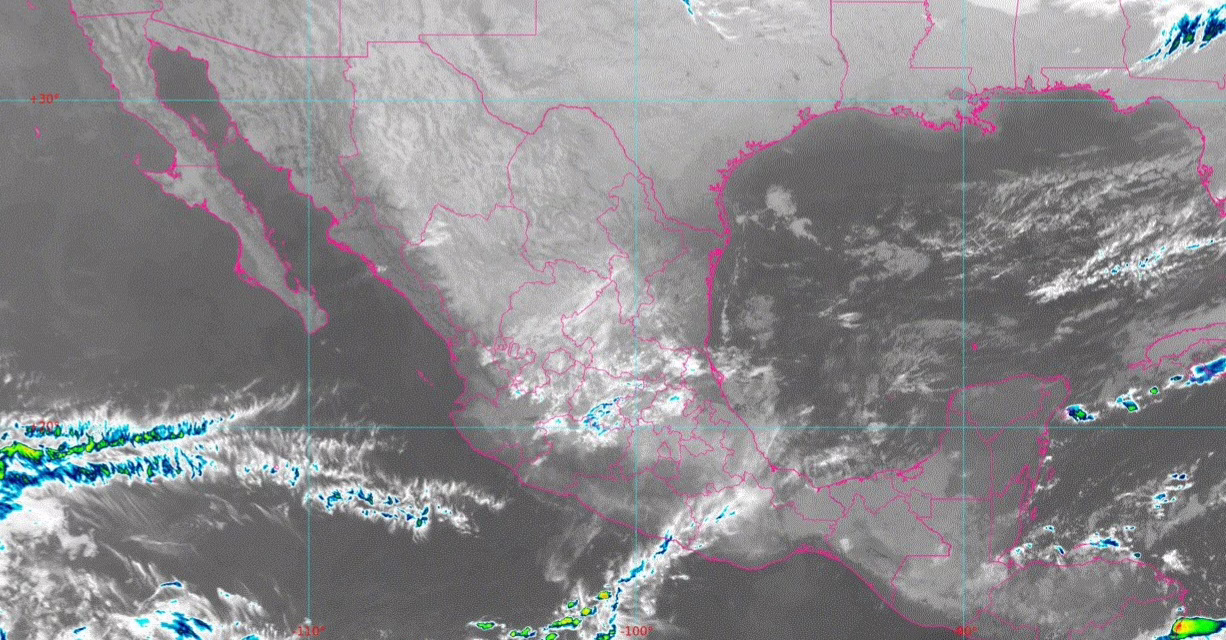 SE PREVÉN LLUVIAS PUNTUALES FUERTES EN ZONAS DE MICHOACÁN, CHIAPAS, TABASCO, CAMPECHE Y QUINTANA ROO