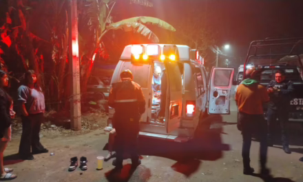 Incendio en la Colonia El Moral deja un herido en Xalapa