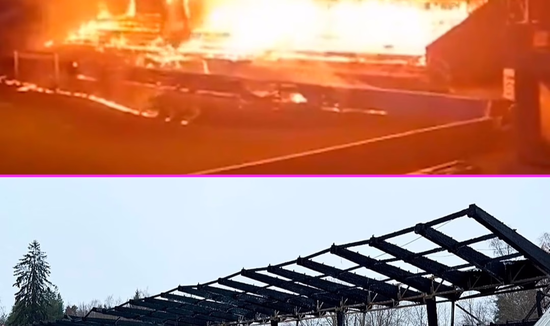 EQUIPO DE FÚTBOL DESCENDIÓ Y PRENDIERON FUEGO SU ESTADIO  EN FINLANDIA 