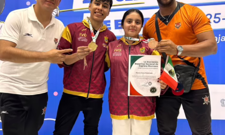 Atletas veracruzanos destacan en pesas, esgrima y tenis de mesa