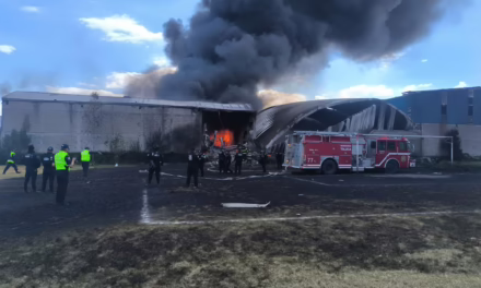 Avioneta sufre accidente en Toluca, Estado de México