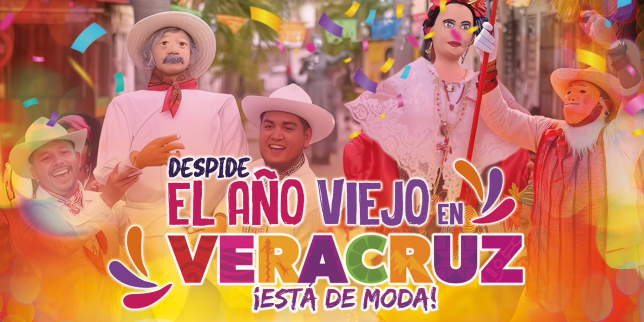 Despide el Año Viejo en Veracruz, un evento que resalta las tradiciones y alegría del estado