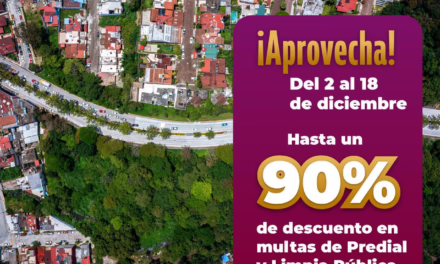 Se amplía programa de descuentos en multas del Predial y Limpia Pública