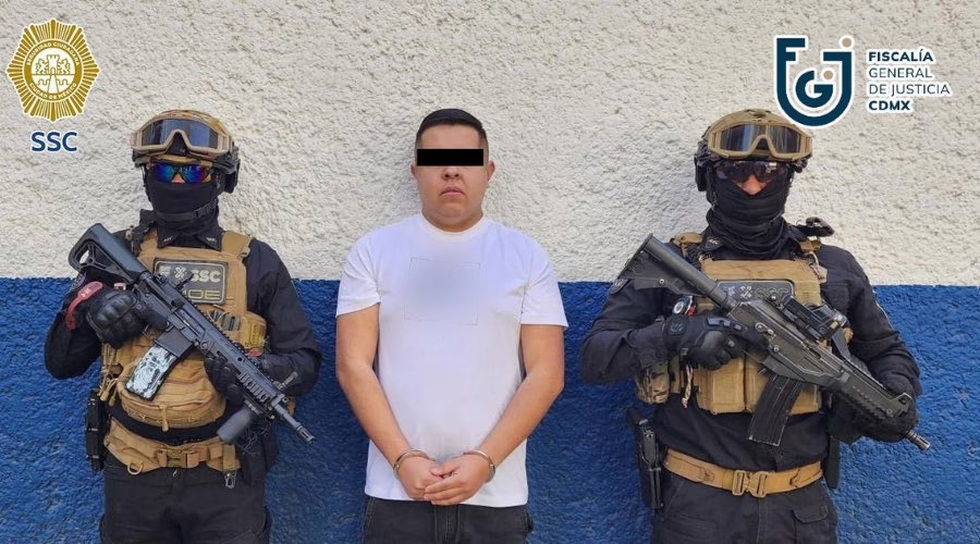 Capturan a hombre vinculado al asesinato de Miguel Ángel De la Mora en Polanco