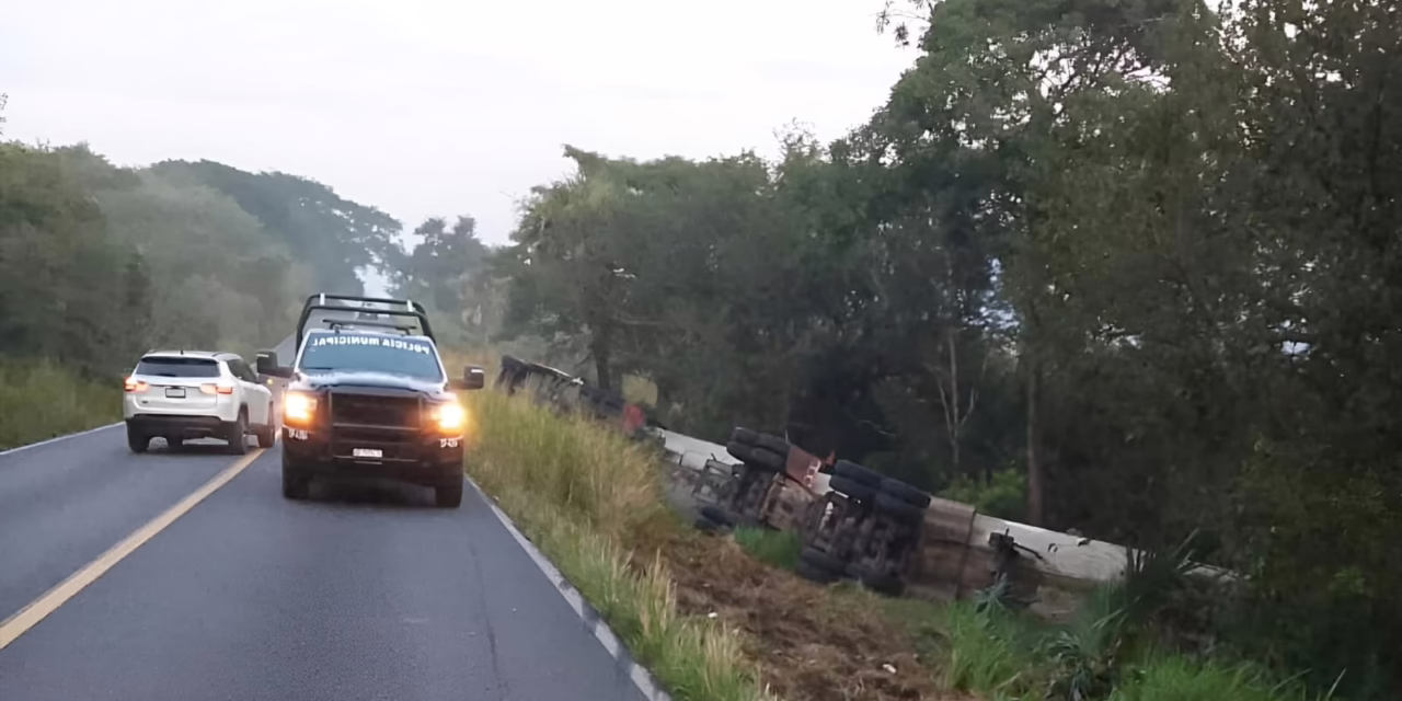 Accidente en la carretera carretera Cardel – Poza Rica