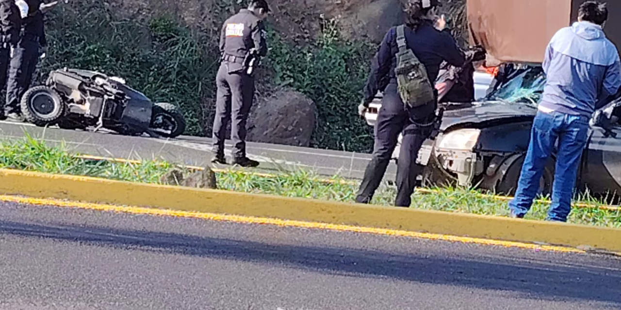Tragedia en la Xalapa-Veracruz: Fallece mujer tras fuerte accidente a la altura de El Lencero