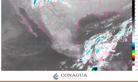 SE PREVÉN LLUVIAS MUY FUERTES A PUNTUALES INTENSAS EN ZONAS DE VERACRUZ, TABASCO, OAXACA, CHIAPAS Y CAMPECHE