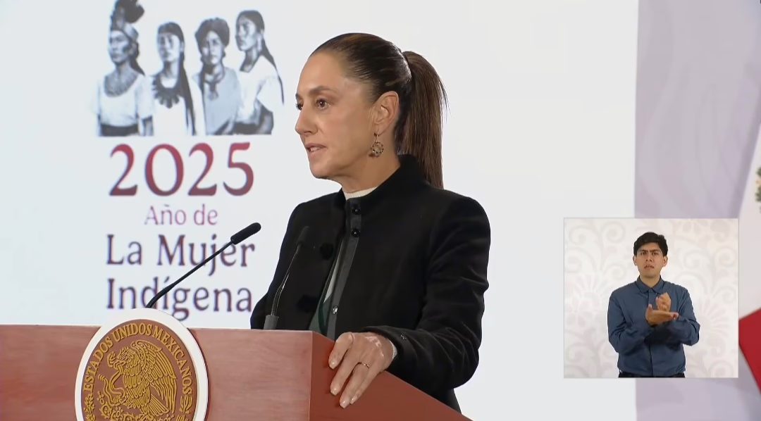 Sheinbaum lamenta accidente de avión de la Marina en Galveston, Texas