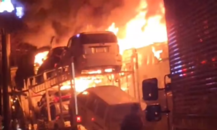 VIDEO: ACCIDENTE MÚLTIPLE CON INCENDIO EN JAPÓN 