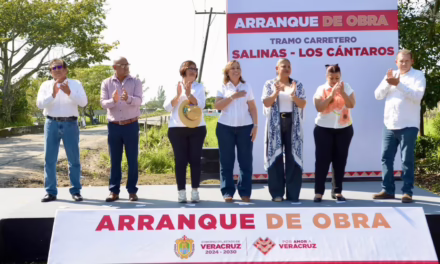 Cumple Rocío Nahle y arranca rehabilitación del camino Salinas–Los Cántaros