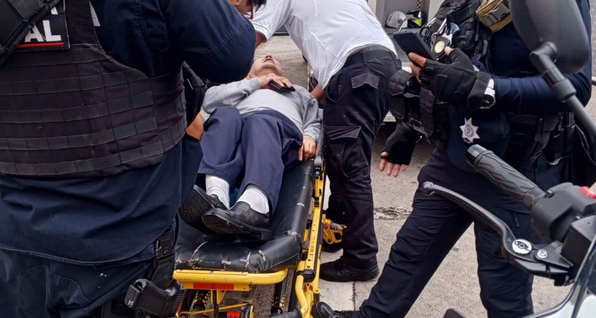 Emergencia médica en Plaza Cristal