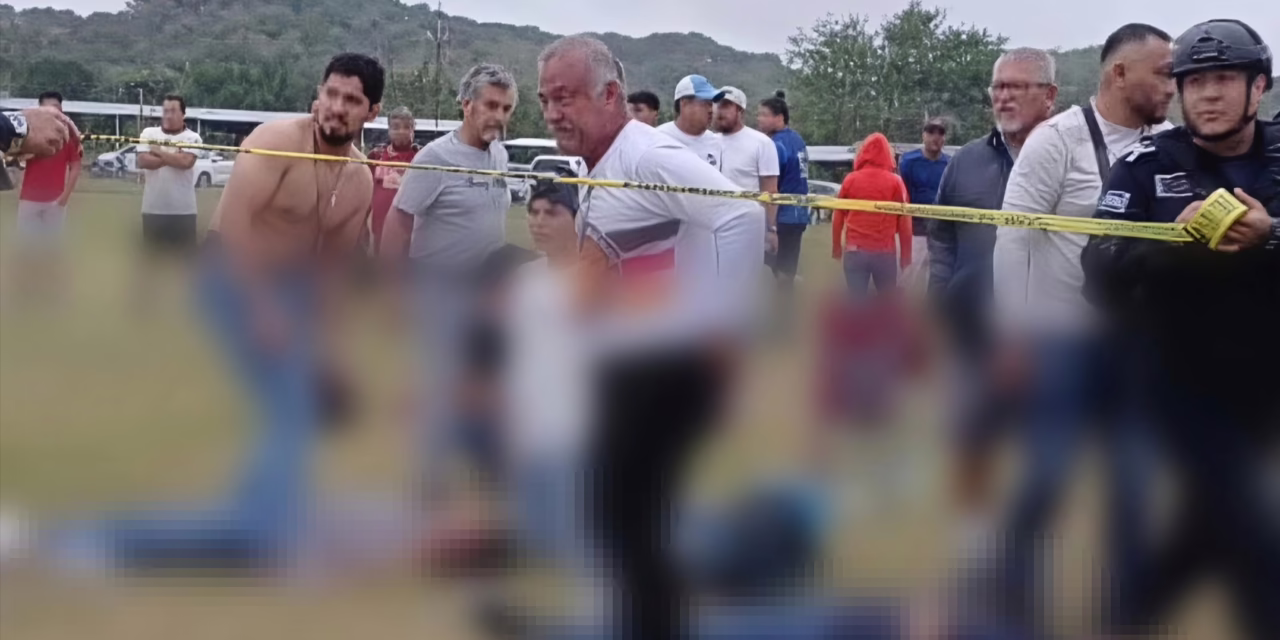 Dos personas pierden la vida tras agresión fatal durante final de futbol en Tuxpan