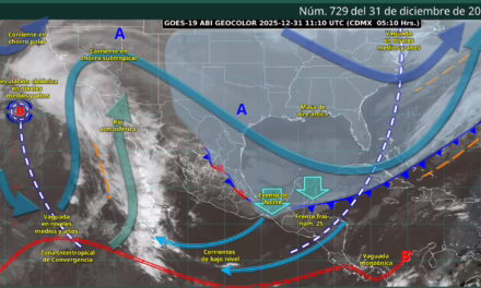 LLUVIAS FUERTES A MUY FUERTES EN LA PENÍNSULA DE BAJA CALIFORNIA, SONORA, VERACRUZ, OAXACA, CHIAPAS Y TABASCO