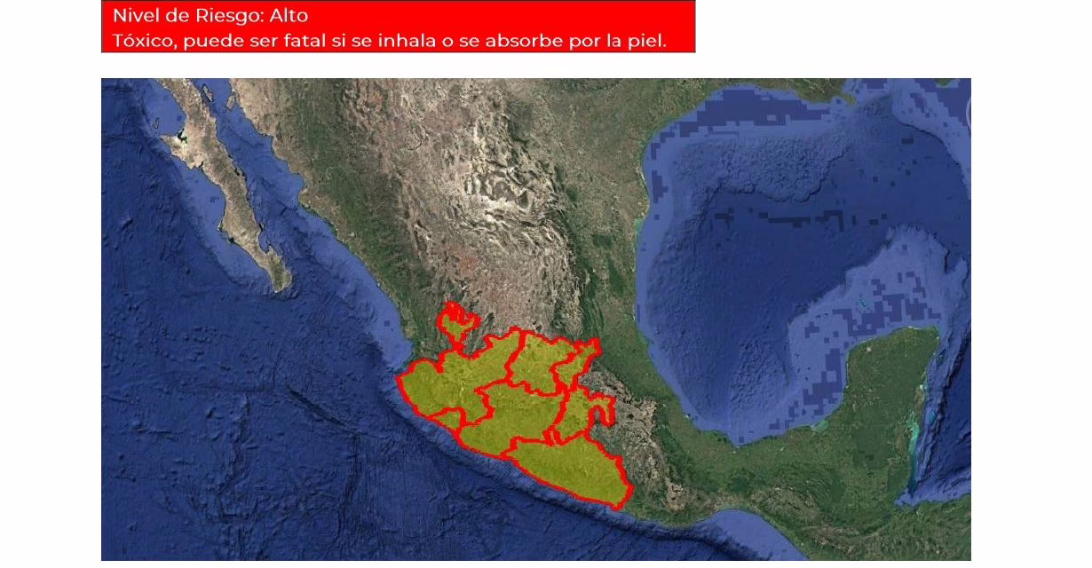 SSPC EMITE ALERTA POR ROBO DE CILINDRO CON GAS CLORO