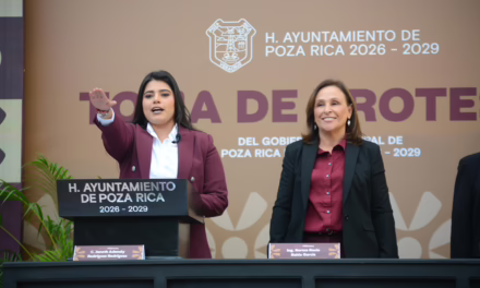 Poza Rica no está sola: apoyo total para su recuperación, afirma la gobernadora Rocío Nahle