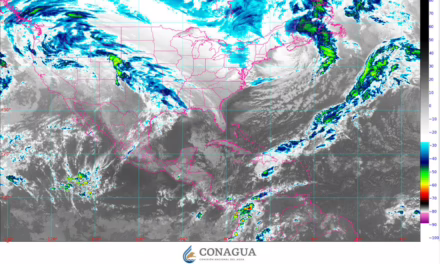 RACHAS DE VIENTOS FUERTES EN ESTADOS DEL NORTE Y SUR DE MÉXICO, ADEMAS DE CHUBASCOS EN BAJA CALIFORNIA, MICHOACÁN, GUERRERO, OAXACA Y CHIAPAS