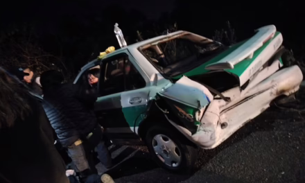 Accidente en el Libramiento de Coatepec