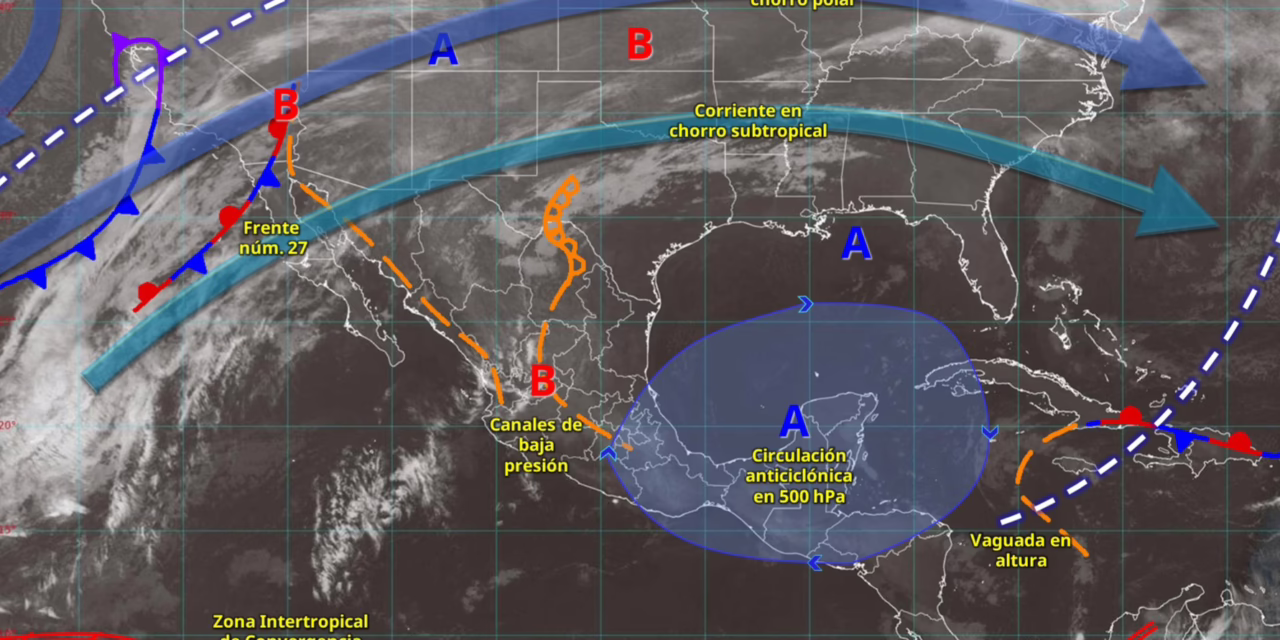 POSIBILIDAD DE CAIDA DE NIEVE O AGUANIEVE EN SIERRAS DE BAJA CALIFORNIA