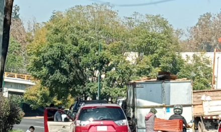 Motociclista lesionado a la altura de Plaza Animas