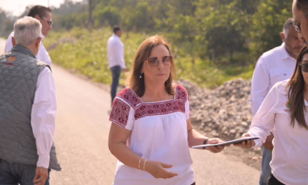 Obra por obra y en territorio, Rocío Nahle verifica la calidad de carreteras
