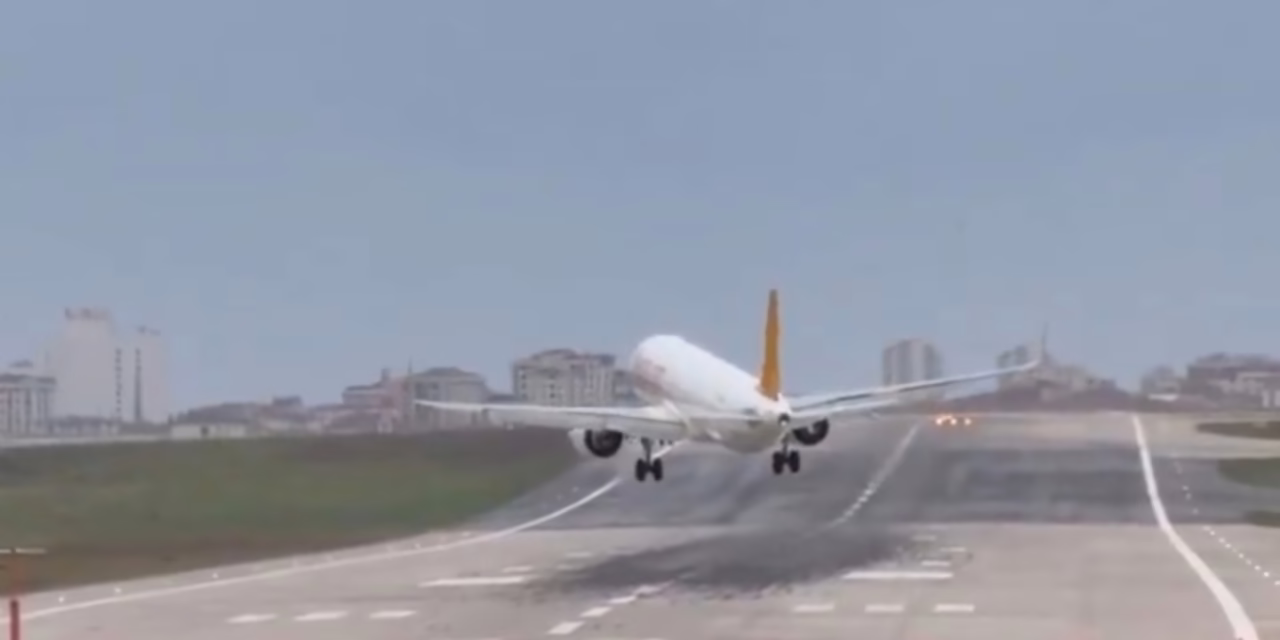 Video:Aviones no pueden aterrizar en Turquía debido a las rachas del viento