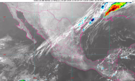LLUVIAS PUNTUALES INTENSAS EN EL ORIENTE Y SURESTE DEL PAÍS, EVENTO DE NORTE INTENSO EN EL LITORAL DEL GOLFO DE MÉXICO