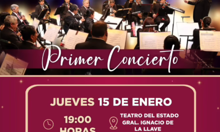 Invita SECVER a concierto inaugural de la Banda Sinfónica del Gobierno del Estado