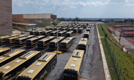 Gobernadora supervisa unidades Quetzalli que renovarán el transporte público en Coatzacoalcos