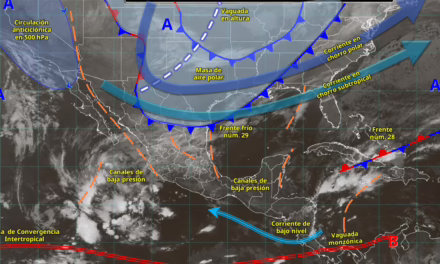 LLUVIAS PUNTUALES MUY FUERTES EN ZONAS DE PUEBLA Y VERACRUZ
